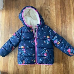 Baby Gap 4T Sherpa Lined Jacket